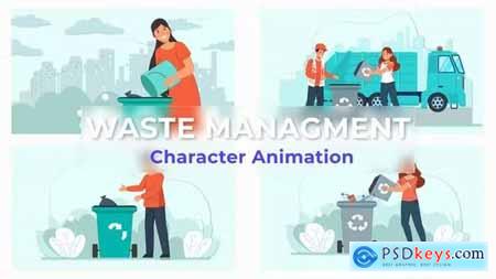 Waste Management Explainer And Animation Scene Pack 36858094
