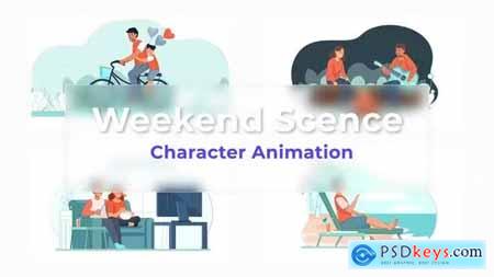 Weekend Explainer And Animation Scene 36863896