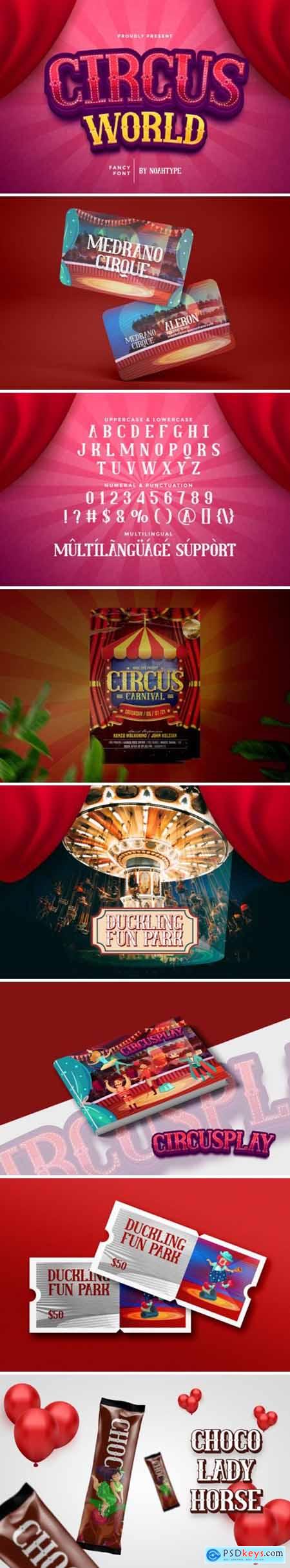 Circus World Font
