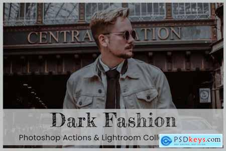 Dark Fashion Preset Photoshop Action 7105097