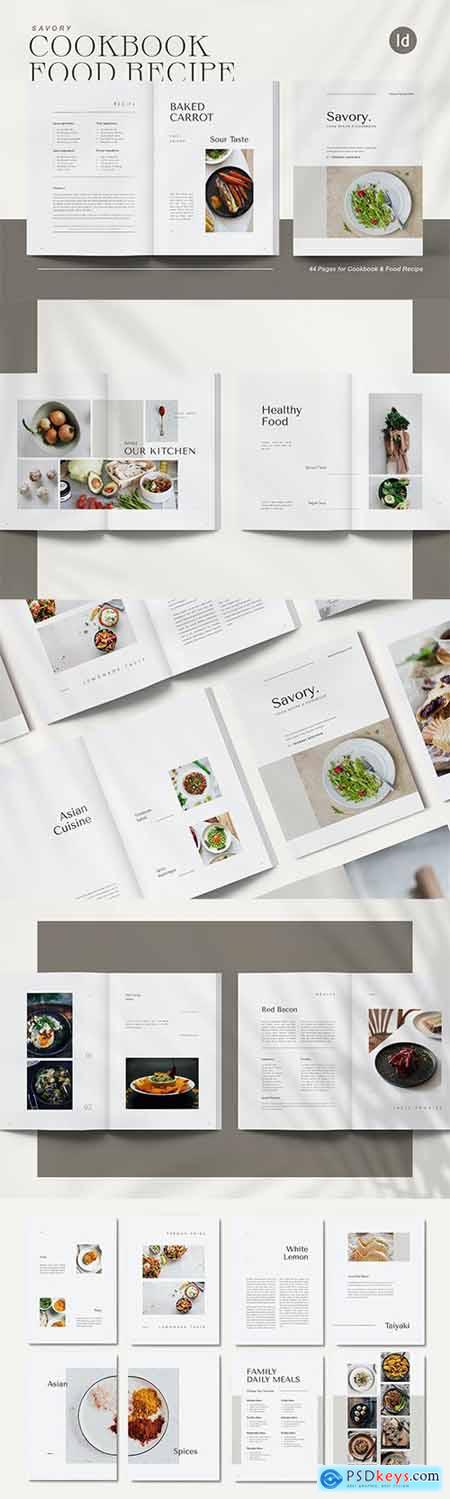 SAVORY Cookbook & Food Recipe