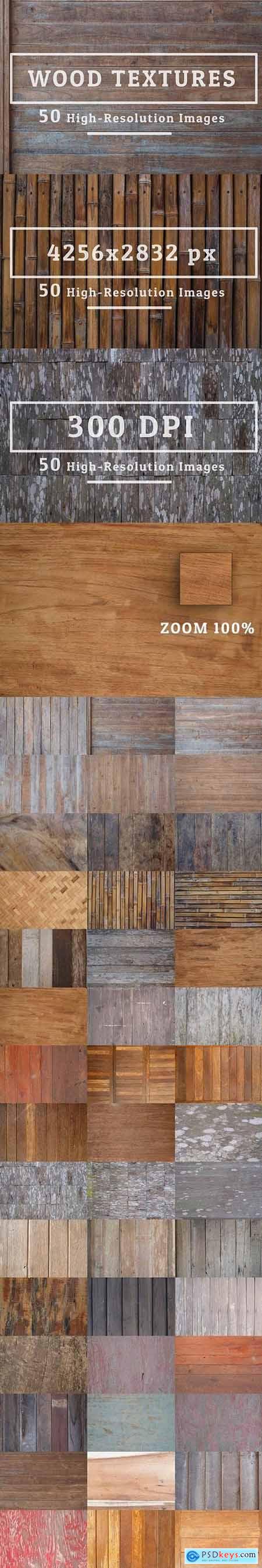 50 Wood Texture Background Set 10