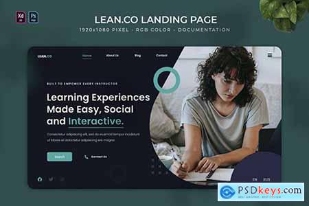 Lean.co - Landing Page Q6TNGBW