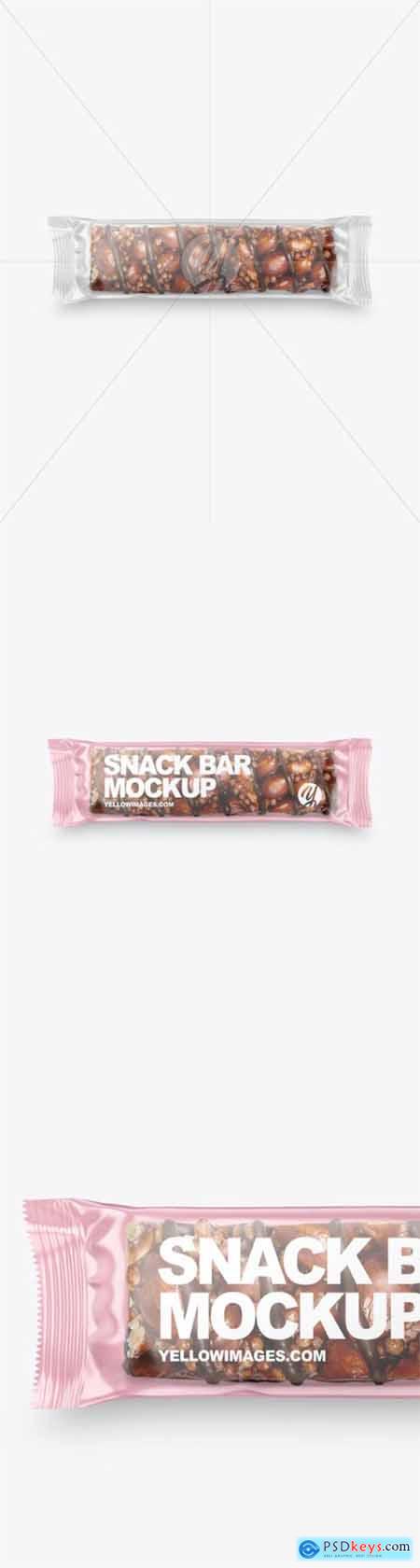 Snack Bar With Nuts Mockup 55806