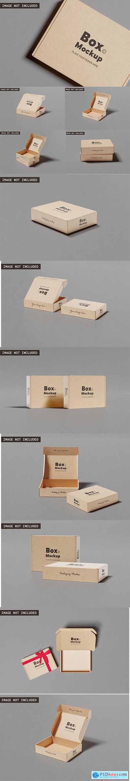 Box Packaging Mockup