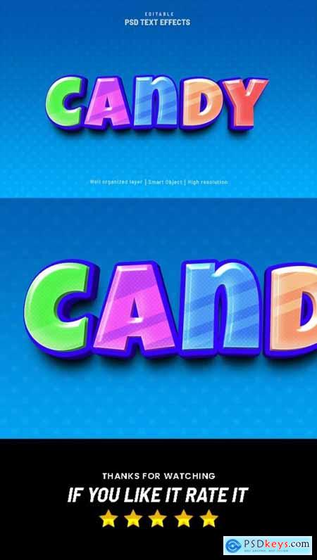 Candy Editable Text Effect 36936194