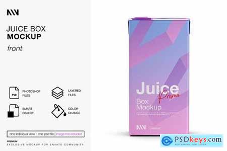 Juice Box Mockup577