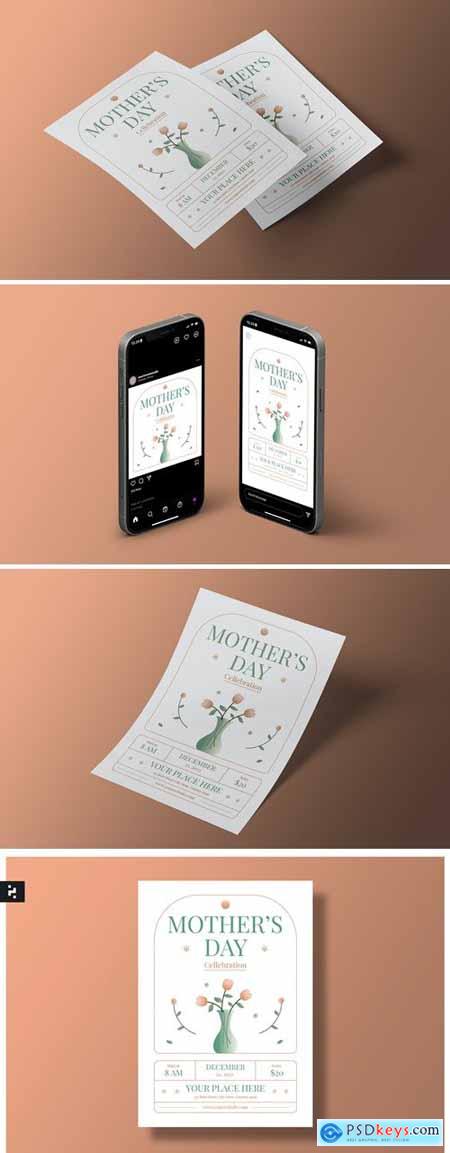 Mothers Day Flyer Template