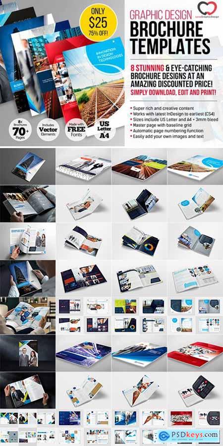 8 x Professional Brochures