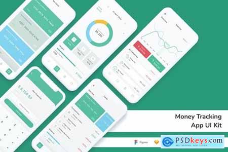 Money Tracking App UI Kit