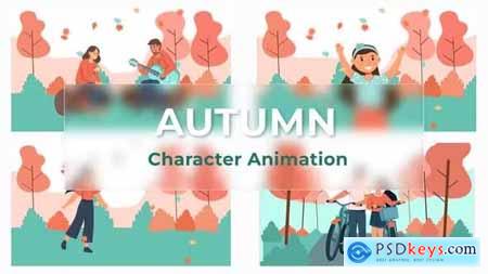 Autumn Character Animation Scene Pack 37071523