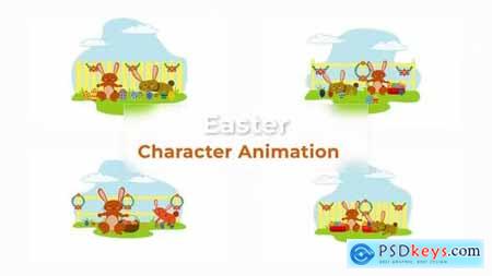 Easter Character Animation Scene Pack 37070416