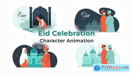 Eid Celebration Animation Scene Pack 37069368
