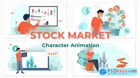 Stock Market Animation Scene Pack 37069848