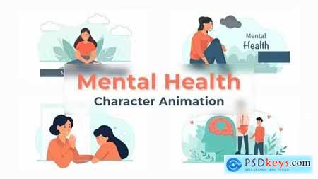 Mental Health Character Animation Scene Pack 37070302