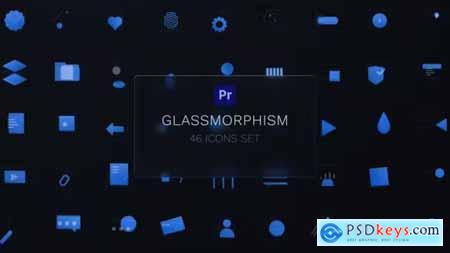 Glass Icons Pack For Premiere Pro 37028766