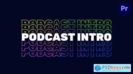 Podcast Intro Mogrt 37054763