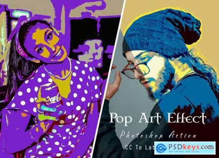 Pop Art Effect PS Action 7125799