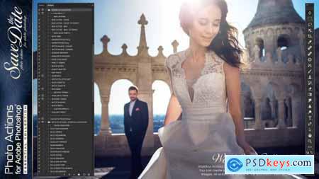 Actions for Photoshop- Save the Date 7094468