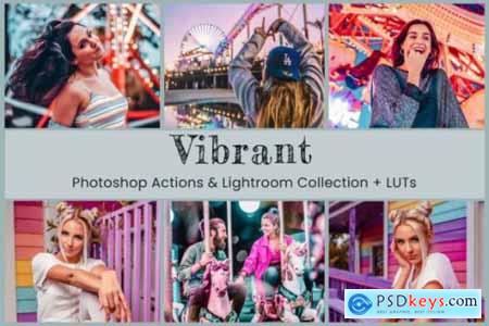 Vibrant Preset Photoshop Actions 7122792