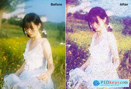 Pixel Paint - Photoshop Action 7111269