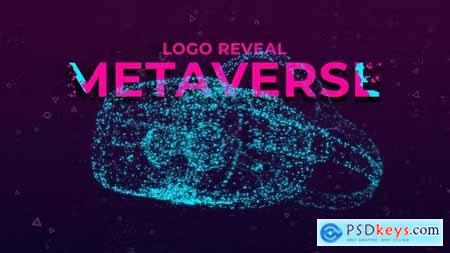 Metaverse VR Glasses Logo Reveal 37076287