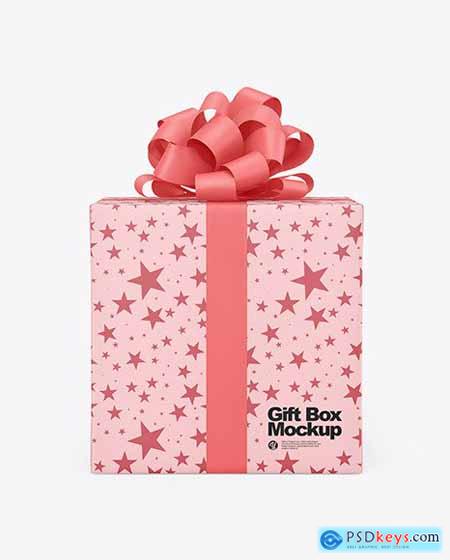 Gift Box Mockup 95091