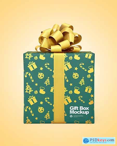 Gift Box Mockup 95091