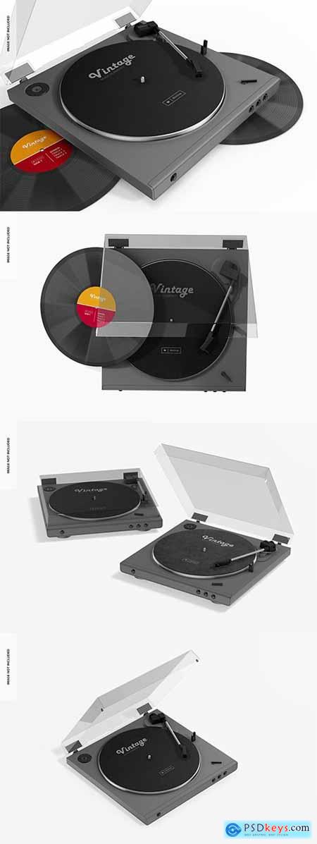 Turntables mockup