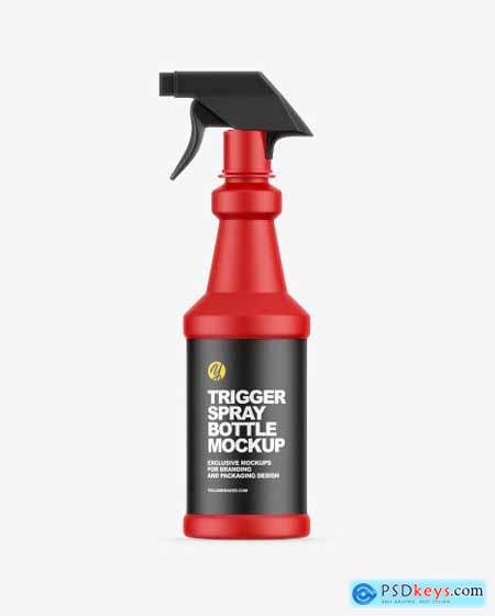 Trigger Spray Bottle Mockup 95087