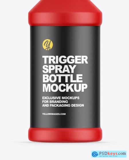 Trigger Spray Bottle Mockup 95087