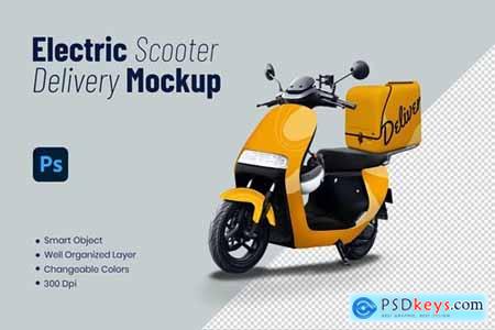 Electric Scooter Mockup