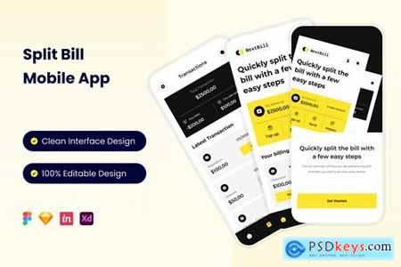 Split Bill Mobile App