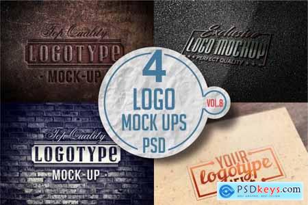 Logo Mock-up Pack Vol.8 3331871