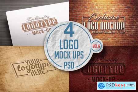 Logo Mock-up Pack Vol.6 3331579