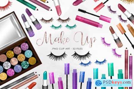 Makeup Clipart, Cosmetic Art Clip