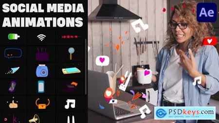 Social Media Stickers for After Effects 37206165