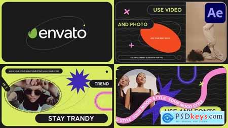 Trendy Colorful Slideshow for After Effects 37223141