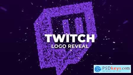 Twitch Particles Logo Reveal 37212990