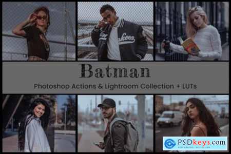 Batman Preset Photoshop Actions