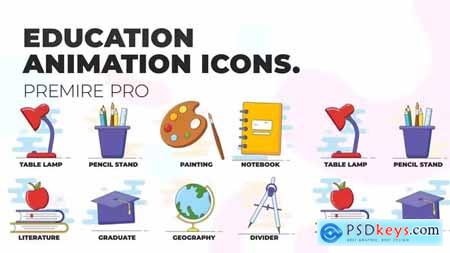 Education Animation Icons (MOGRT) 37185971