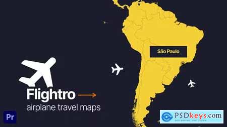 Flightro Airplane Travel Maps For Premiere Pro 37212787