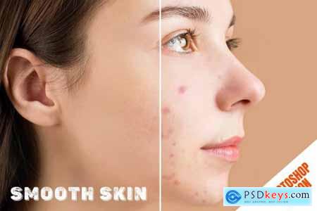 Smooth Skin Photoshop Action