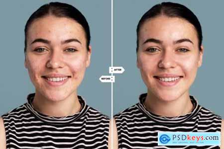 Smooth Skin Photoshop Action