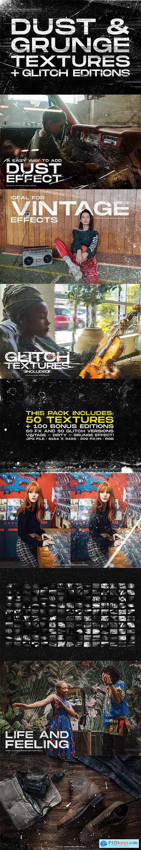 Dust & Grunge + Glitch textures 5323278