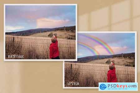 Realistic Rainbow Photoshop Overlay 7151204