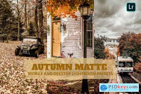 Autumn Matte Lightroom Presets Dekstop and Mobile