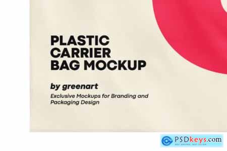 Plastic Carrier Bag Mockup 7157529