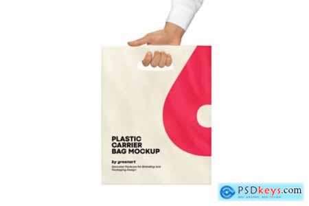 Plastic Carrier Bag Mockup 7157529