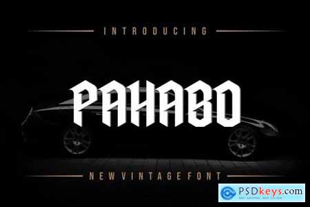 Pahabo Font